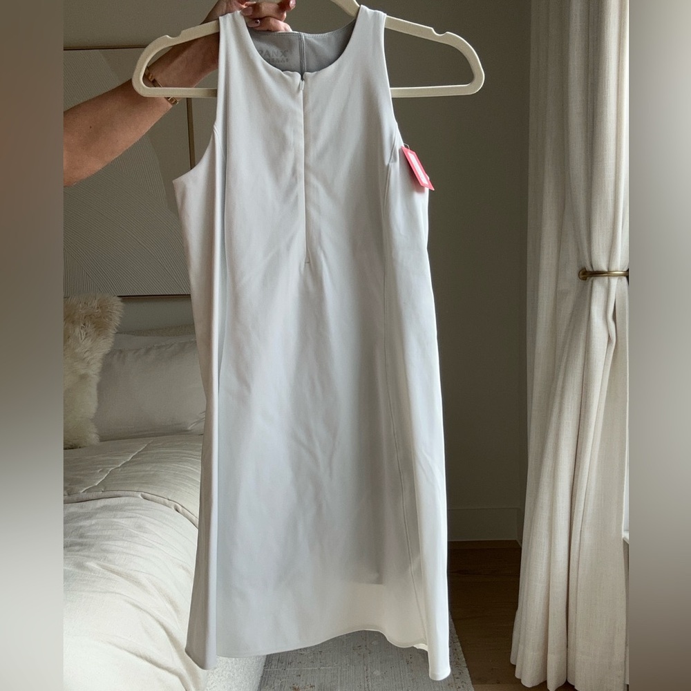 NWT Spanx white high neck active dress